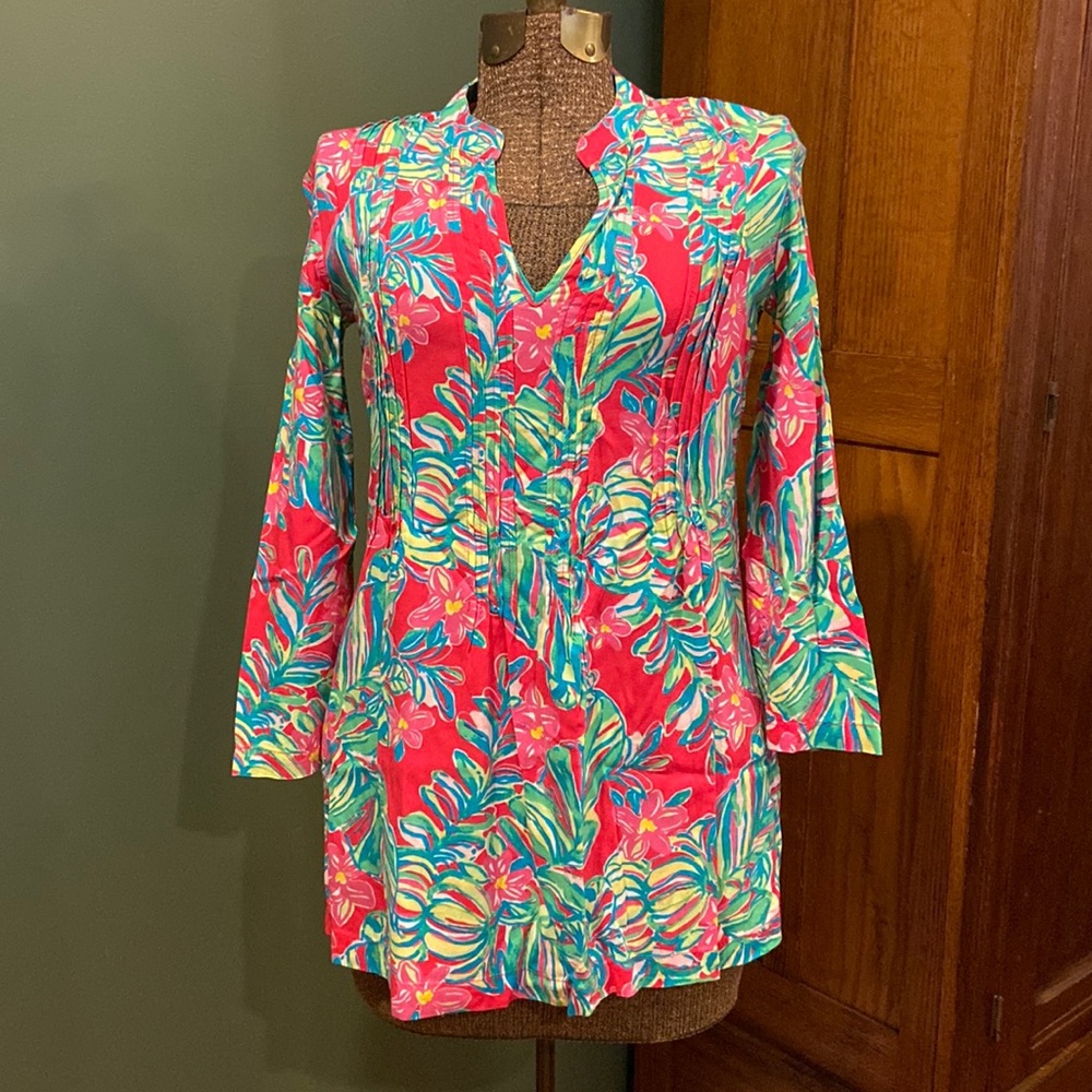 Lilly Pulitzer Sarasota Tunic in Jungle Tumble
